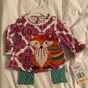 12 month girls outfit NWT